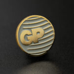 znachok.ua-Значок GP латунь для мероприятий и сувениров