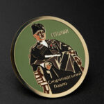 znachok.ua-Шильд Гетьман латунь для мероприятий и сувениров