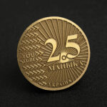 znachok.ua-Монета 2.5 Маныка латунь для мероприятий и сувениров