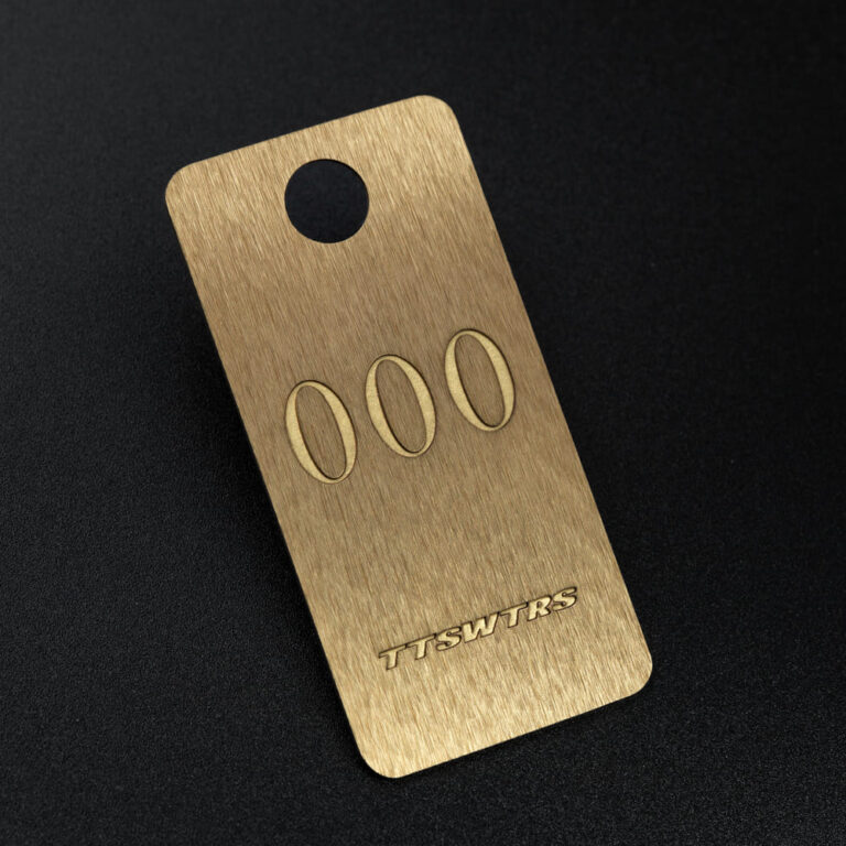 Nameplate TTSWTRS Bronze