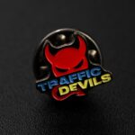 znachok.ua-Значок Traffic Devils латунь для мероприятий и сувениров
